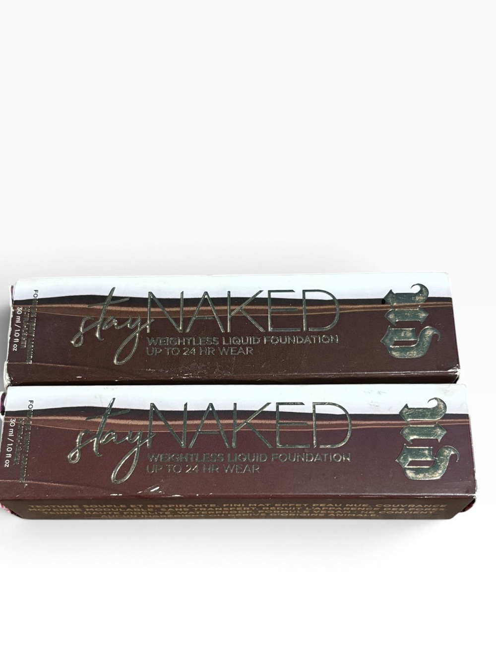 2 Urban Decay Stay Naked Weightless Liquid Foundation Ultra Deep